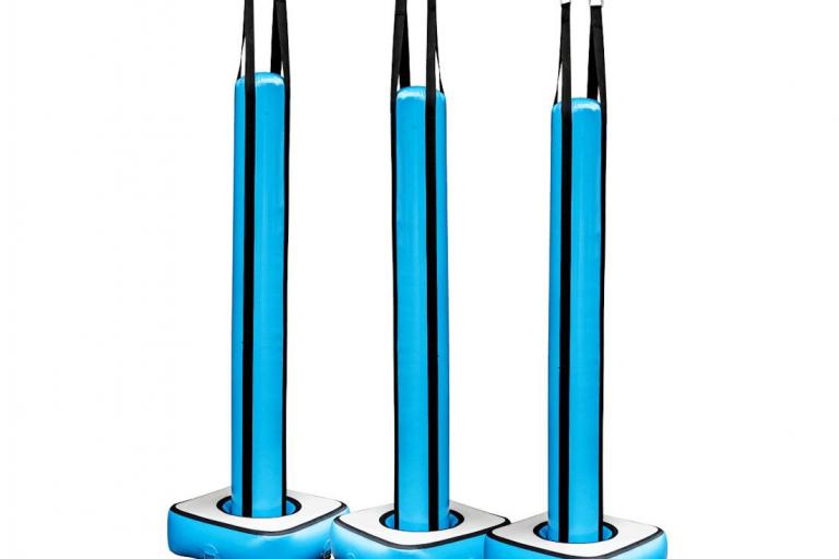 Ninja AirPiston Set - luftgefüllte Hindernisse / Obstacles für den Ninja-Sport - original AirTrack Factory