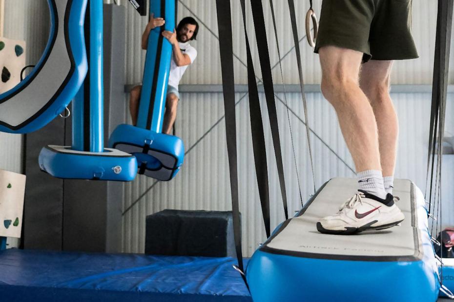 Ninja Air Übungsraum - Anwendung