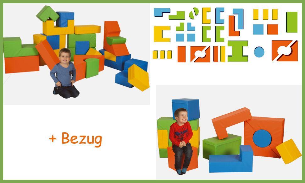 Bausteinsatz-Karl-Maxi-Bänfer - die Bewegungsbausteine von Bänfer werden gerne eingesetzt in der Kita, Grundschule, Spielgruppe, Therapie und Arztpraxis. Bausteinsatz-Karl-Maxi-Bänfer - die Großbausteine MAXI für Kinder ab 4 Jahren sind die am meisten verbreiteten Baumodule