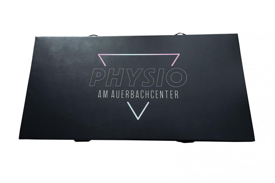 Therapiematte mit Logodruck