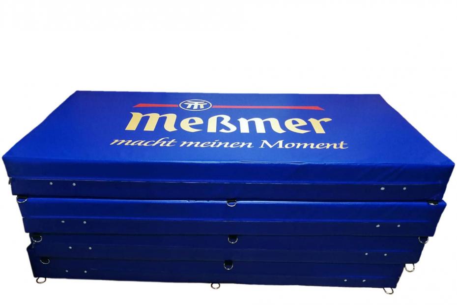 Weichbodenmatten mit Logodruck