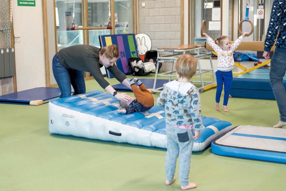 AirTrack-Kleinkinder-Turn-Geräte