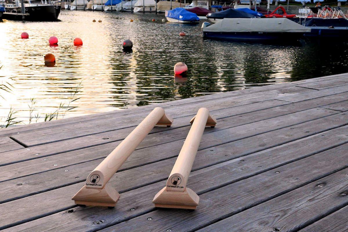 Auch für unterwegs: Paraellettes LONG mir einem Gewicht von lediglich 1,3 kg pro Stück.