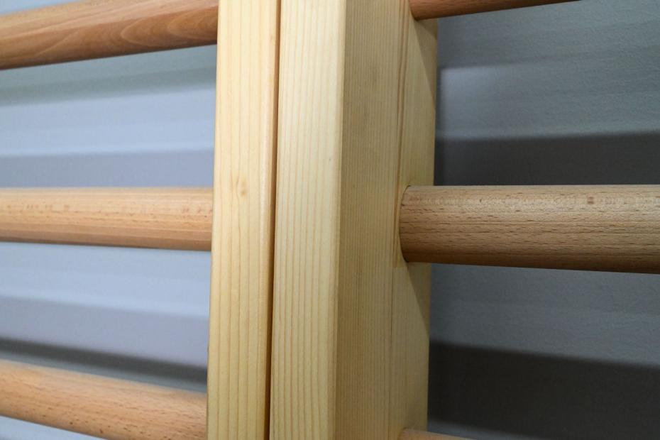 Sprossenwand-Doppelt-Verbunden