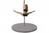 Poledance-Crash-Pad-grau - Die Poledance-Matte federt jeden sonst möglicherweise schmerzvollen Sturz ab