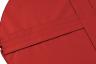 Rundmatte Klettverbindung - rot - die Viertelkreise werden mit Klettstreifen verbunden
