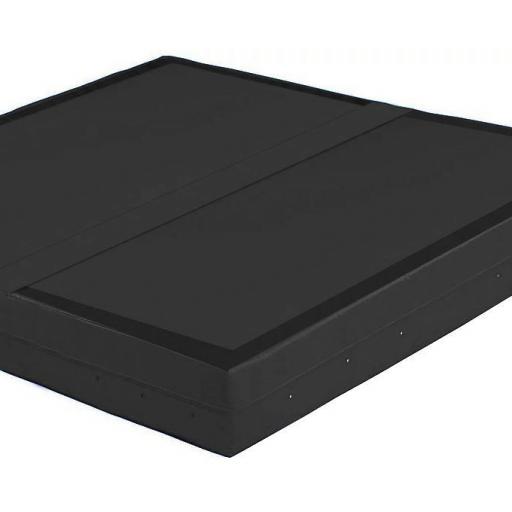 Bouldermatte-Connect - schwarz - mit Klettstreifen zum Verbinden mehrerer Matten