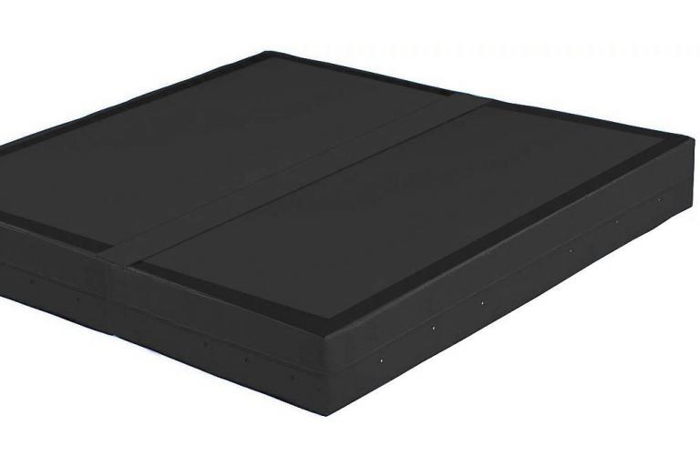 Bouldermatte-Connect - schwarz - mit Klettstreifen zum Verbinden mehrerer Matten