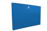 Prallschutzmatte-Wand-hellblau - Prallschutzmatten für Wände sowohl für den Innen- als auch für den Außenbereich