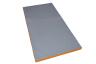 Fallschutzmatte-Rueckseite-orange - der Boden der Turnmatte ist ausgestattet mit einem Antirutschmaterial