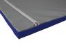Leichtturnmatte-3cm-Antirutschboden-dunkelblau und Reißverschluss