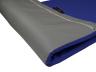 Leichtturnmatte-3cm-rollbar-dunkelblau - schmale hochwertige Turnmatte mit Antirutschboden