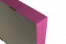 Bessere Bodenhaftung dank innovativem Antirutschboden - Weichbodenmatte hier in pink.