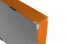 Kaufen Sie Ihre Weichbodenmatte mit integrierten Lederecken bei turnmatte.com - Weichbodenmatte hier in orange.
