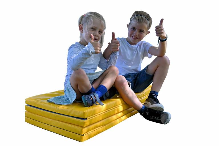 Faltmatte 4-Joy - Kindermatte - die Klappmatte besteht aus 4 Elementen